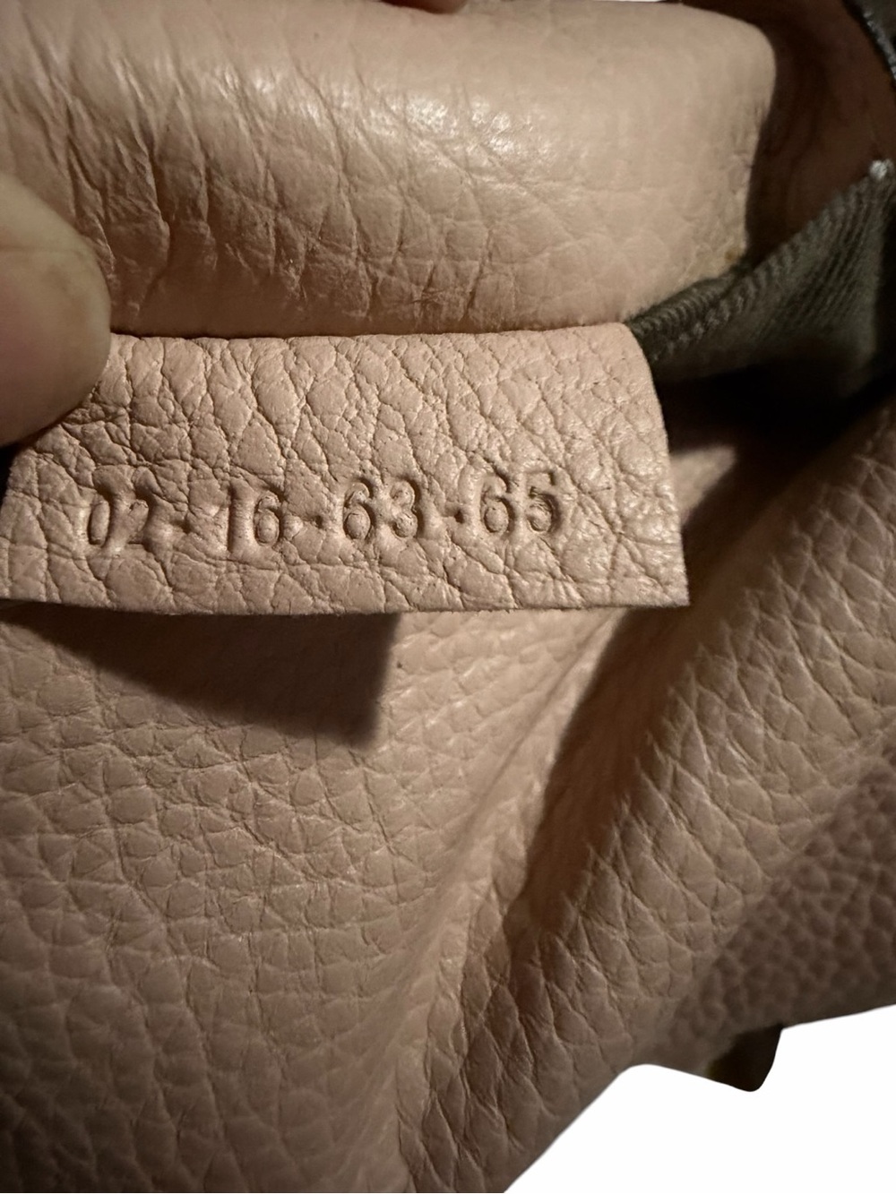Chloe Medium Marcie Soft Pink Leather Crossbody Saddle Bag - Picture 10 of 10